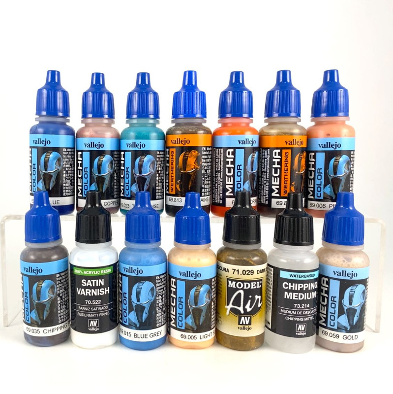 Lot de Peintures Mecha Color
