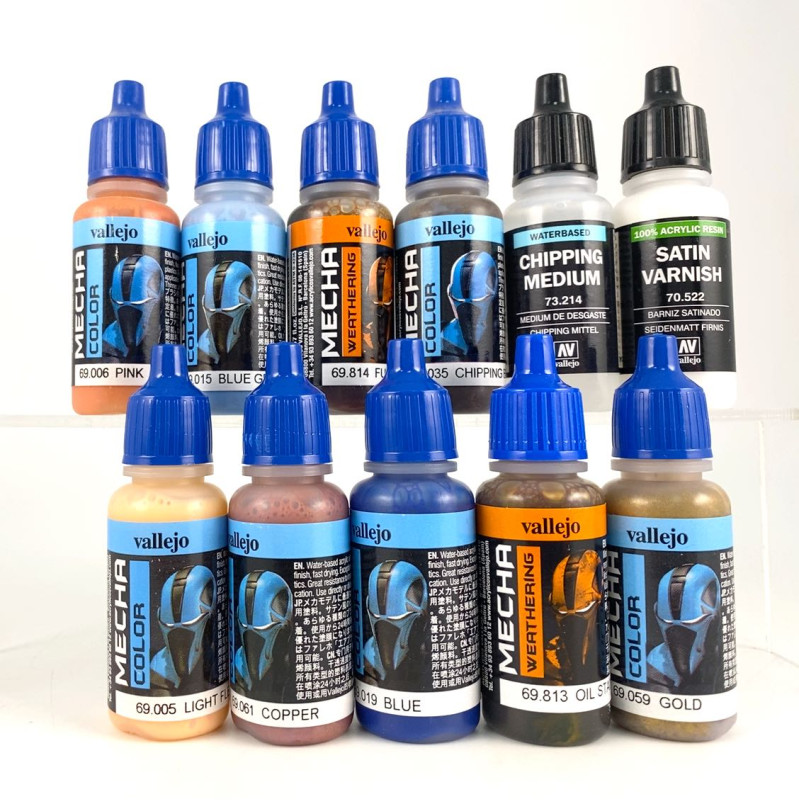 Lot de Peintures Mecha Color