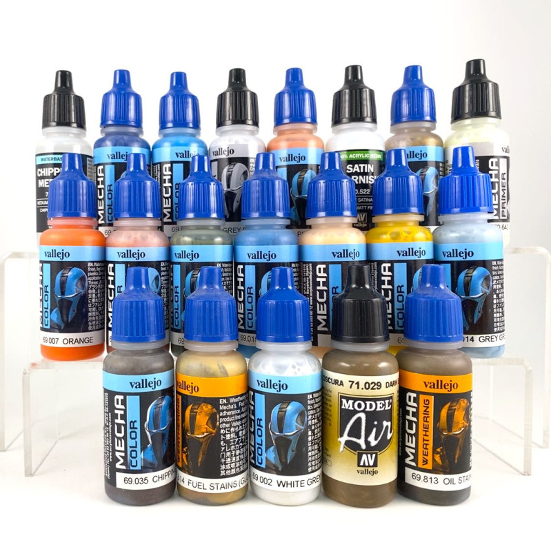 Lot de Peintures Mecha Color