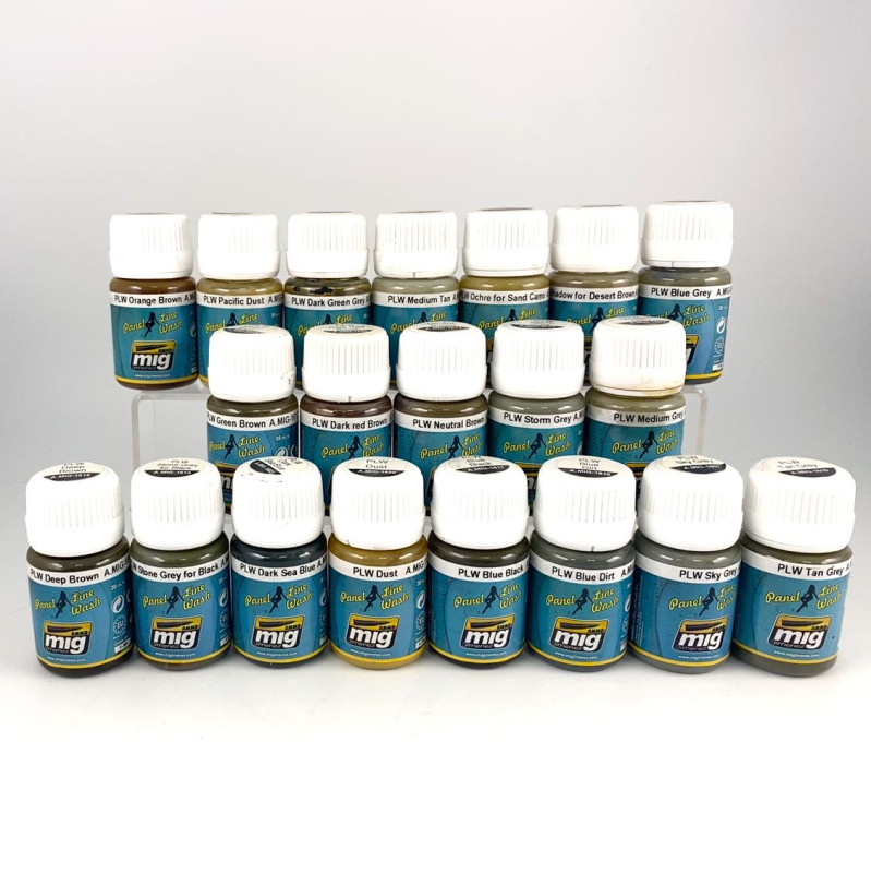 Lot de Peintures MIG PLW
