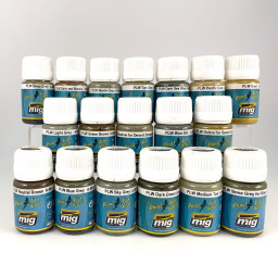 Lot de Peintures MIG PLW