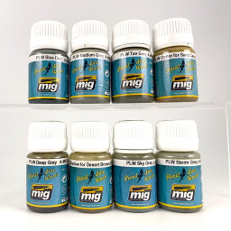 Lot de Peintures MIG PLW
