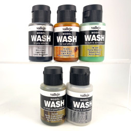 Lot de Peintures Model Wash