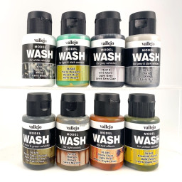 Lot de Peintures Model Wash