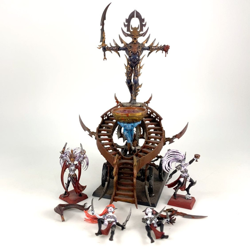 Hag Queen on Cauldron of blood