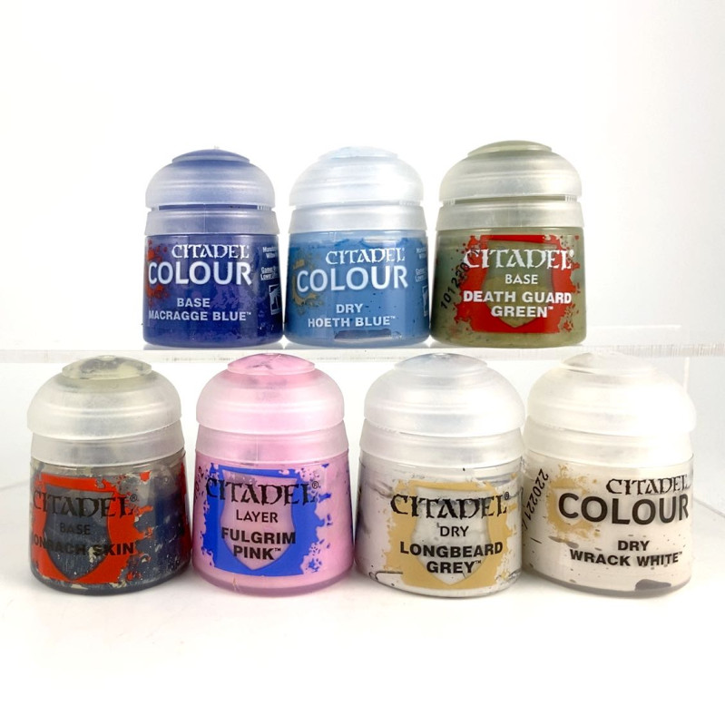 Lots de Peintures Citadel - Neuf