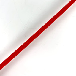 red measuring ruler