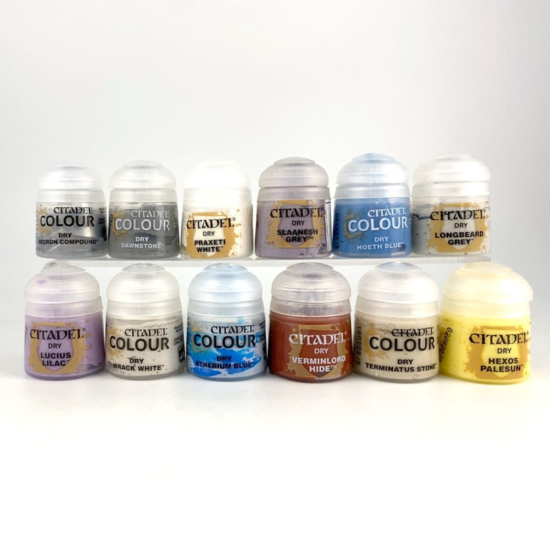 Dry Citadel Paint Sets - New