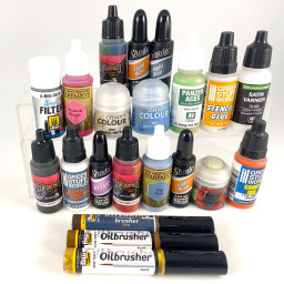 Lot de diverses peintures - Neuf