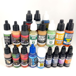 Lot de diverses peintures - Neuf