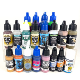Lot de diverses peintures - Neuf