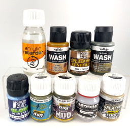 Lot de diverses peintures - Neuf