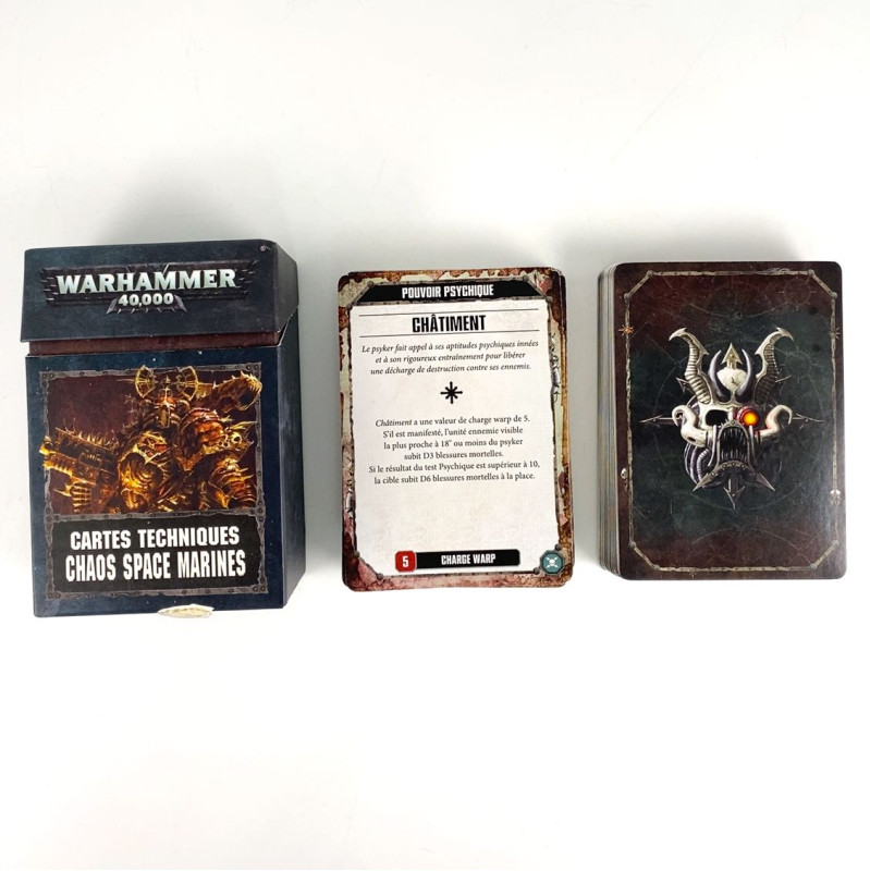 Cartes techniques V8 FR