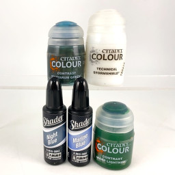 Assortment of various paints