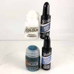 Assortment of various paints