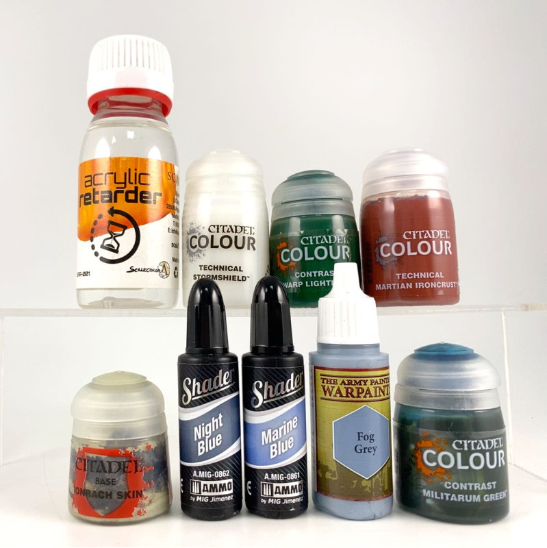 Lot de diverses peintures - Neuf