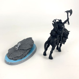 Darkoath chieftain on warsteed