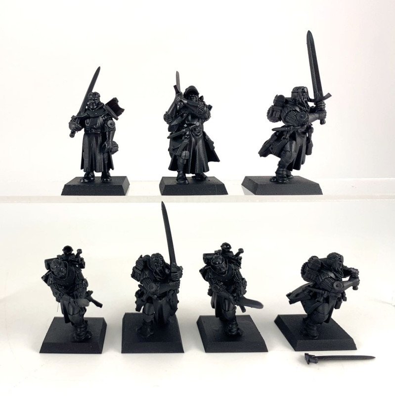 Gallia - Questing Knights on Foot - Highlands Miniatures
