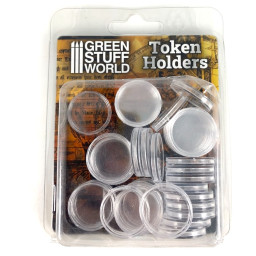 Caps for 22mm Tokens - New