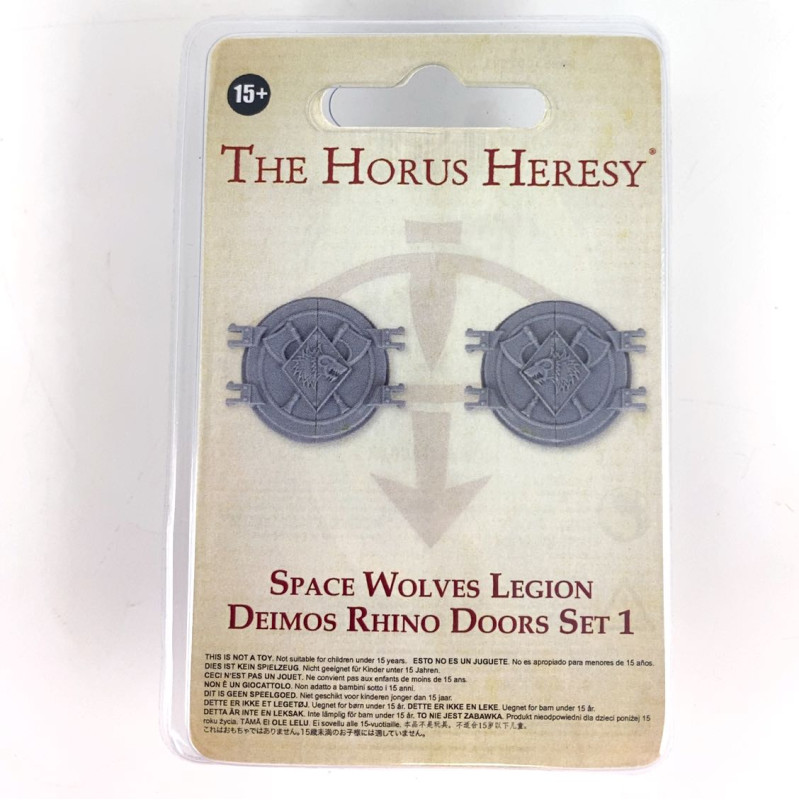 Space Wolves Legion Deimos Rhino Doors Set 1 - Neuf