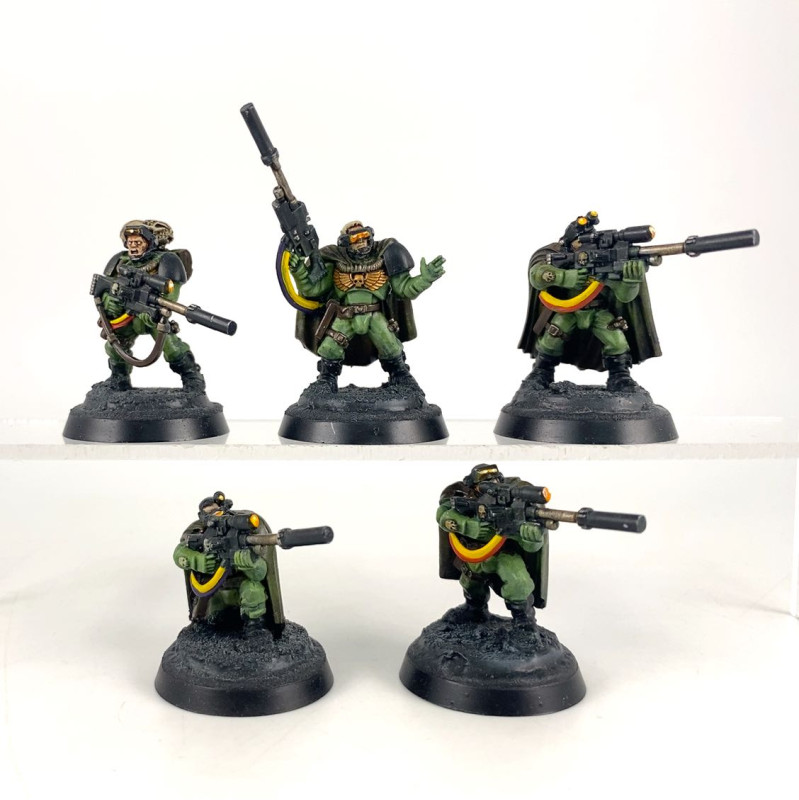 Scouts avec fusils sniper