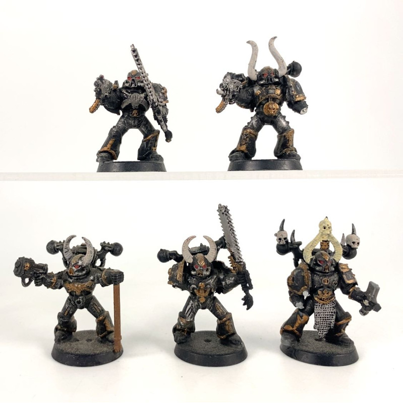 Space Marines du Chaos Ancienne Version incomplet