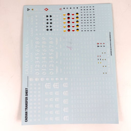 Cadian transfer Sheet