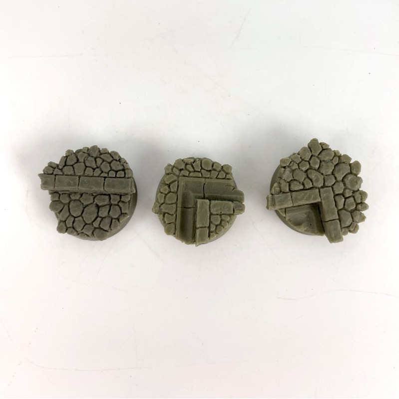 Cobblestone Bases Round 25mm
