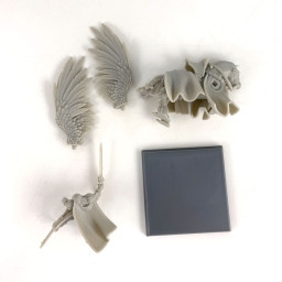 Highlands Miniatures: Lord on Pegasus incomplet