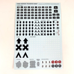 Tome Keepers Transfer Sheet