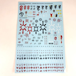 Chaos Knight Transfer Sheet