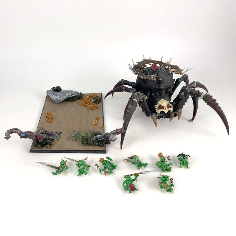 Arachnarok avec Tribu Guerrière Crodaragne incomplet
