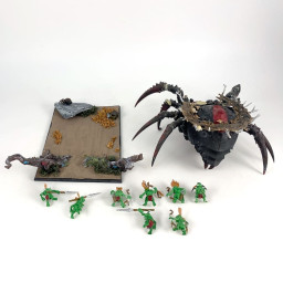 Arachnarok Spider with Spiderfang Warparty incomplet