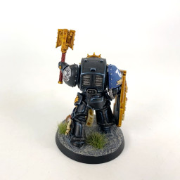 Chaplain in Terminator armour