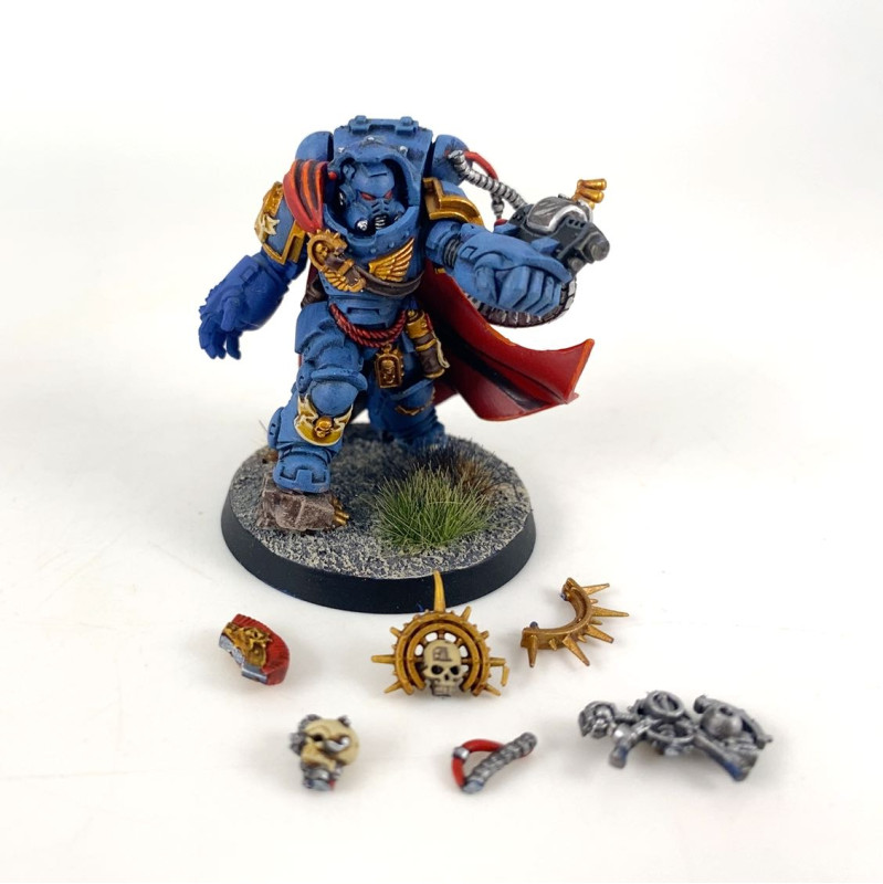 Captain in gravis armour incomplet
