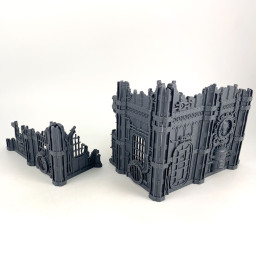 Zone de Bataille: Manufactorum – Sous-cloître et Chapelle-dépôt incomplet