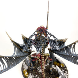 Vampire lord on Zombie dragon