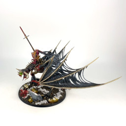 Vampire lord on Zombie dragon