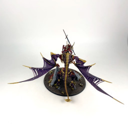 Vampire lord on Zombie dragon