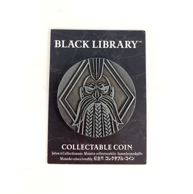 Black Library Collectable Coin