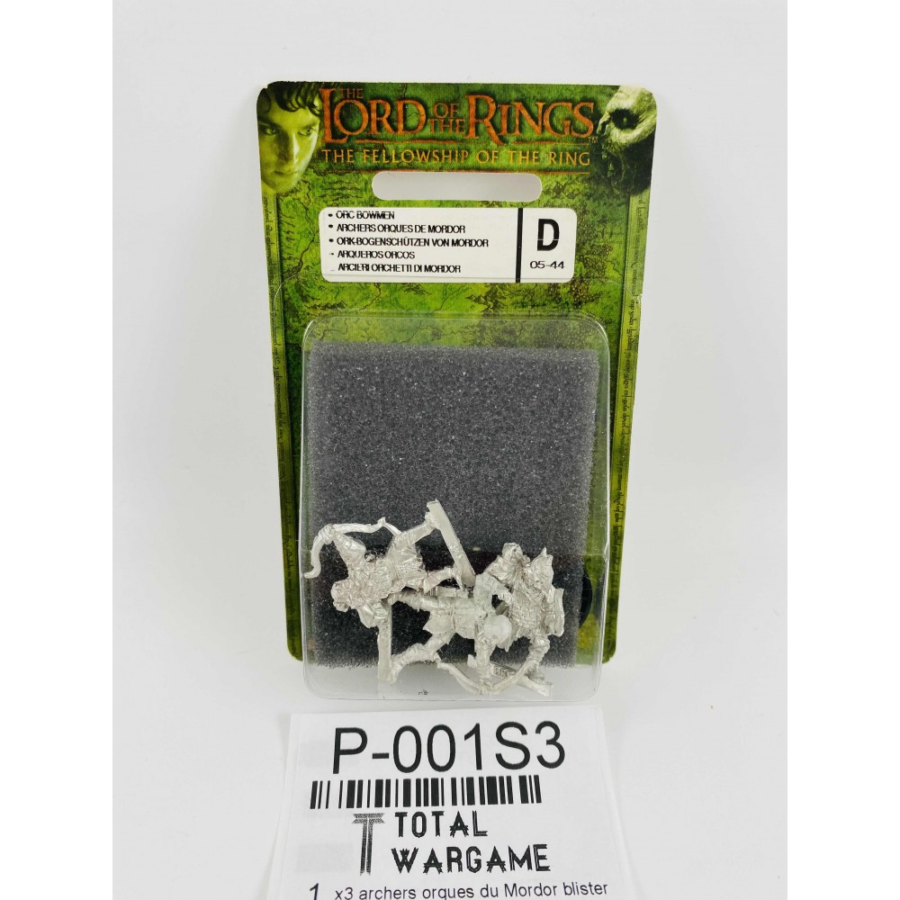 x3 Orc bowmen blister