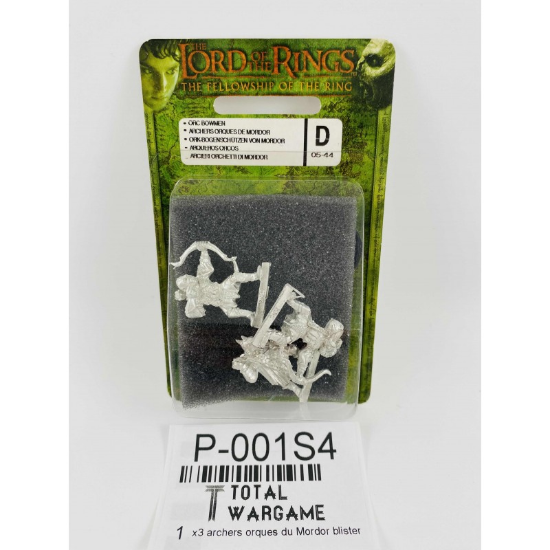 x3 Orc bowmen blister