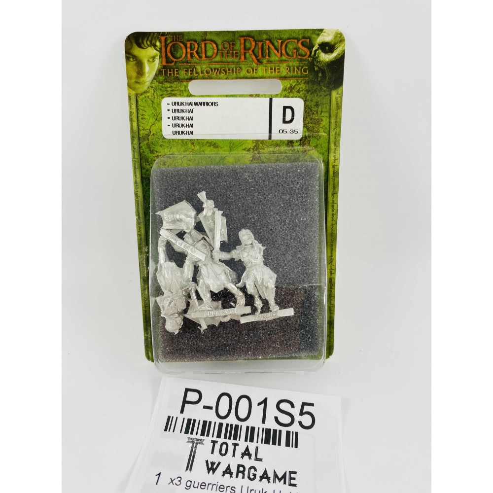 x3 Uruk-Hai warriors blister