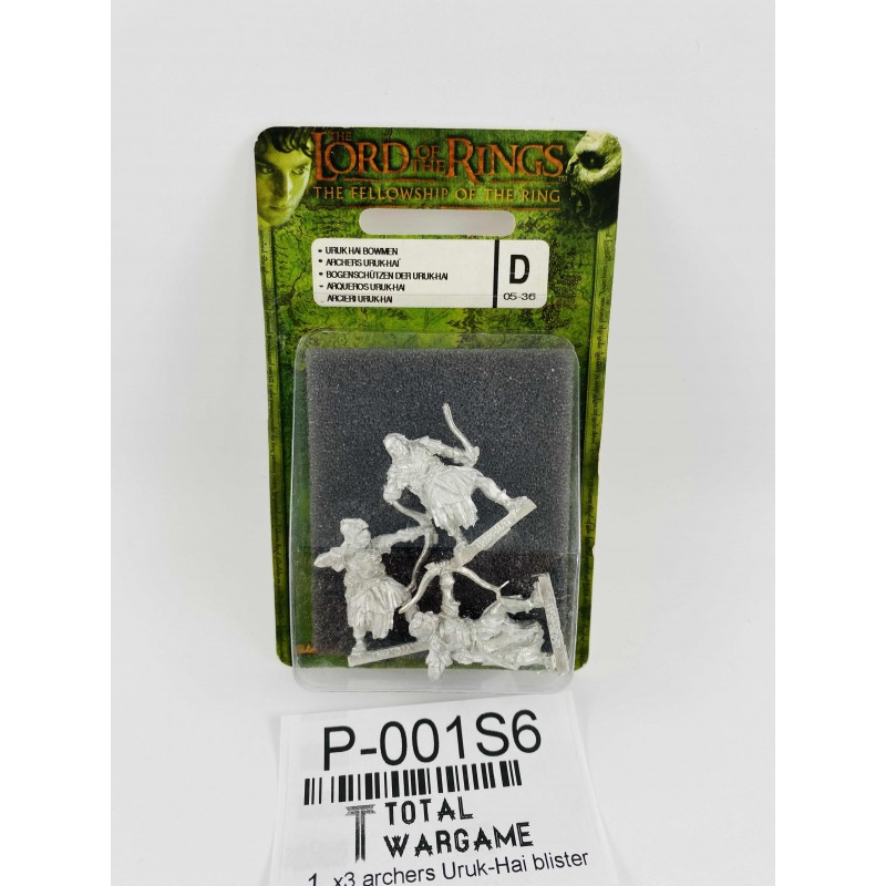 x3 Uruk-Hai bowmen blister