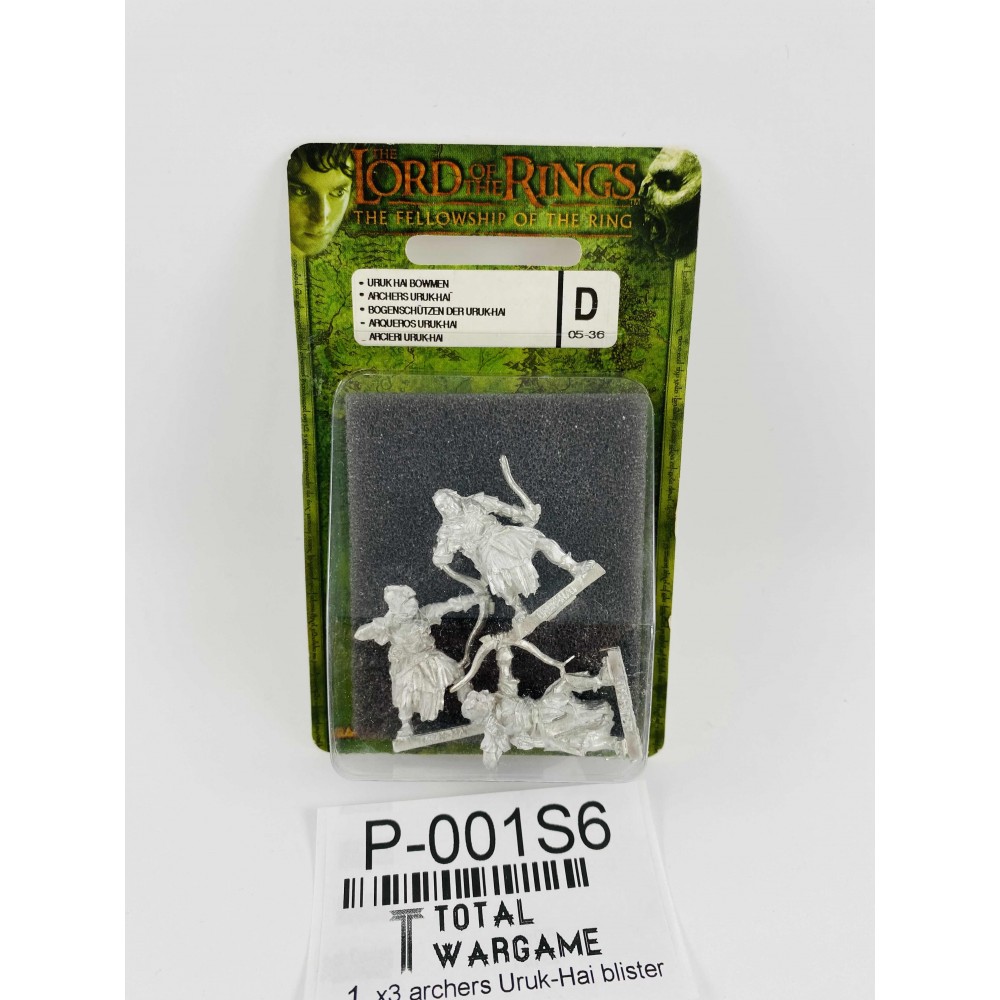 x3 archers Uruk-Haï blister
