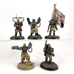 Cadian Command Squad