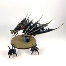 Vampire Lord sur Zombie Dragon