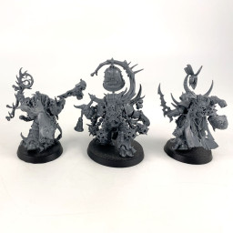 Malignant Plaguecaster + Noxious Blightbringer, and Plague Marine Champion