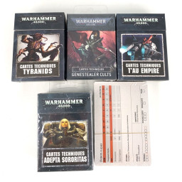 Lot cartes techniques FR