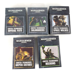 Lot cartes techniques V8 FR